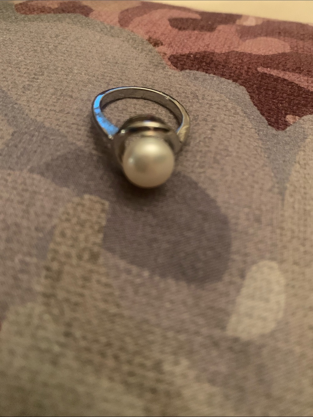 Pearl Statement Ring